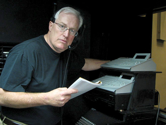 Dean Remick plays the familiar role of UCC theater director.